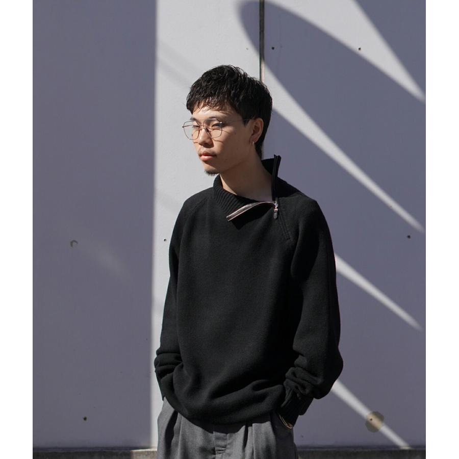 PORT BY ARK PORT BY ARK / ポートバイアーク ： Half Zip Knit / 全3