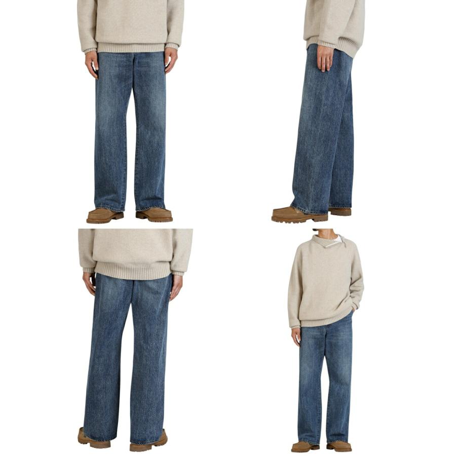 PORT BY ARK / ポートバイアーク ： Seamless Denim Pants - Vintage wash ： PO18-PT01