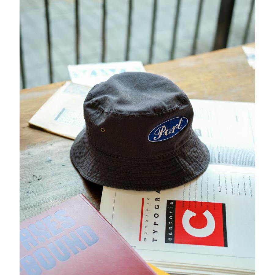 PORT BY ARK PORT BY ARK / ポートバイアーク ： Bucket Hat “Oval