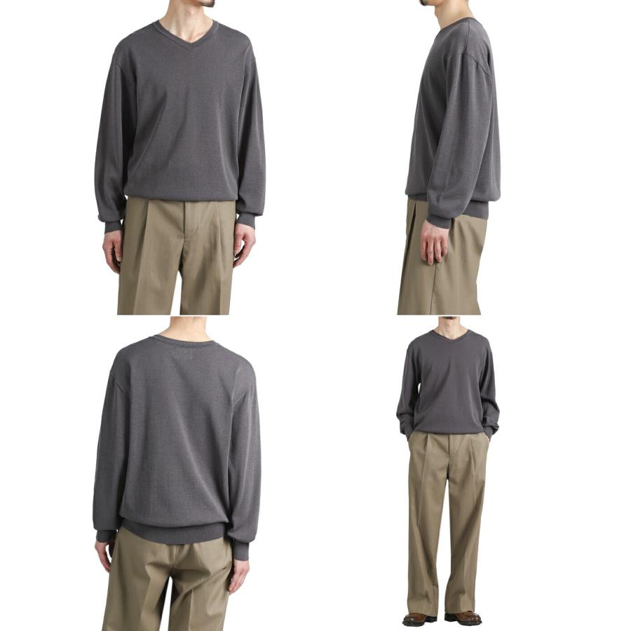 PORT BY ARK PORT BY ARK / ポートバイアーク ： V Neck Knit / 全4色