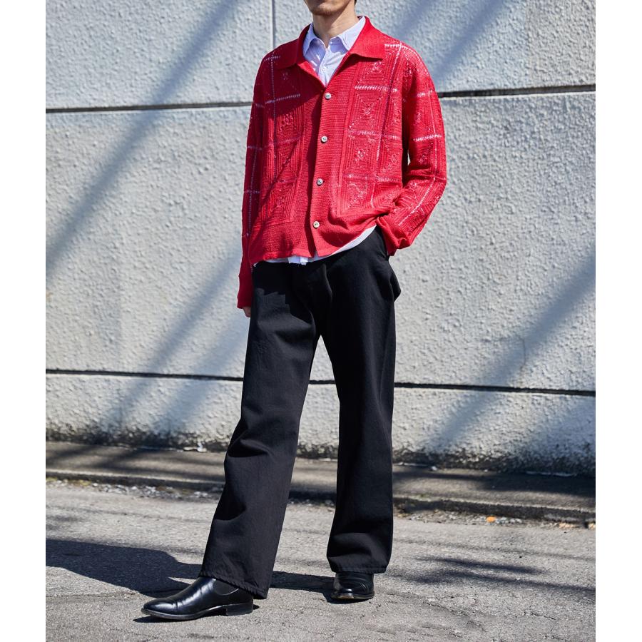 PORT BY ARK PORT BY ARK / ポートバイアーク ： Crochet Knit Shirt