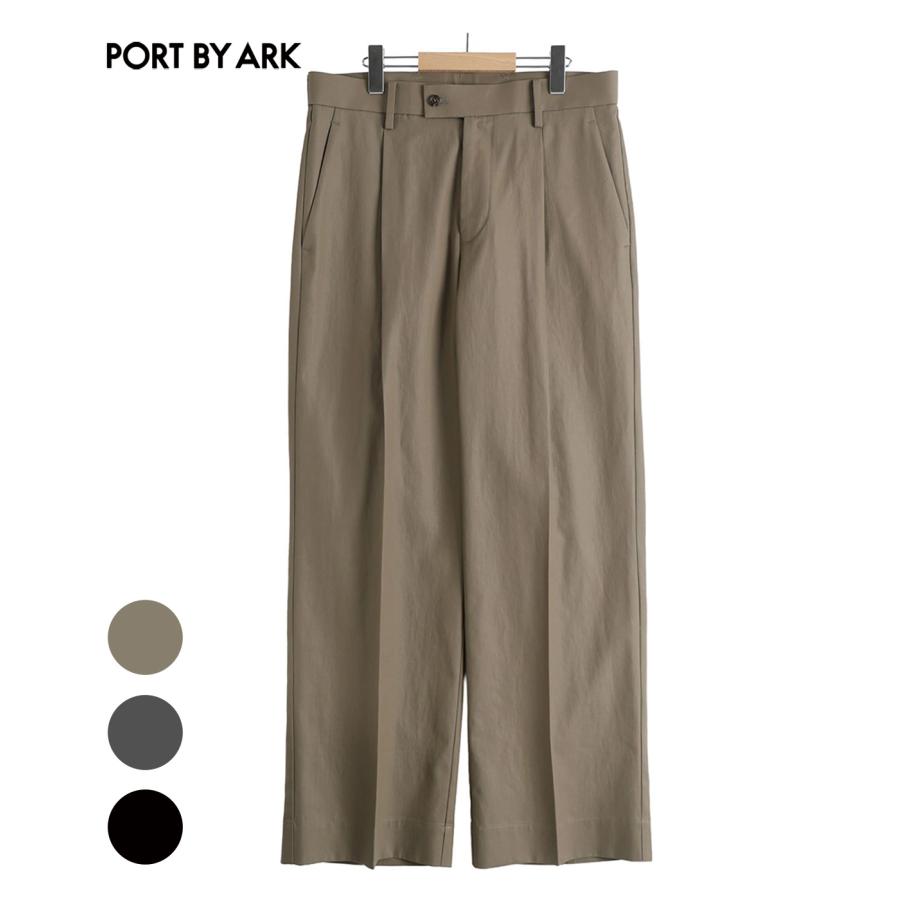 ボアーズ PORT BY ARK ポートバイアーク ： Twill Trousers / 全3色 ： PO19
