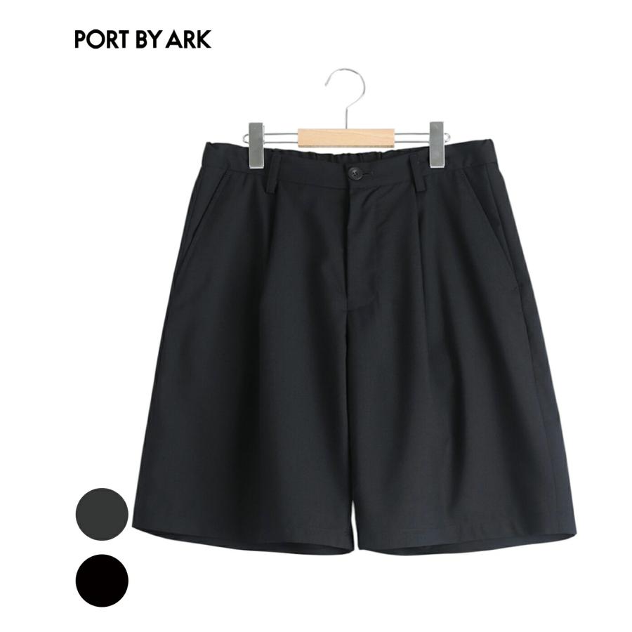 PORT BY ARK PORT BY ARK / ポートバイアーク ： Wool Shorts / 全2色