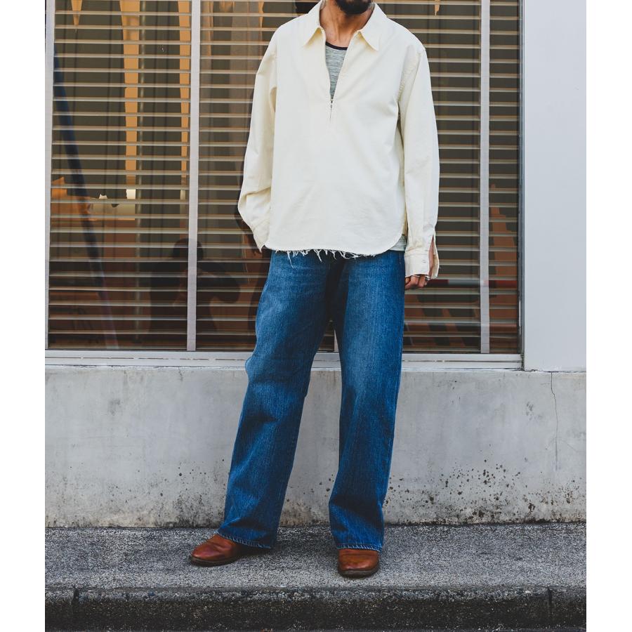 PORT BY ARK PORT BY ARK / ポートバイアーク ： Pullover Zip Shirt