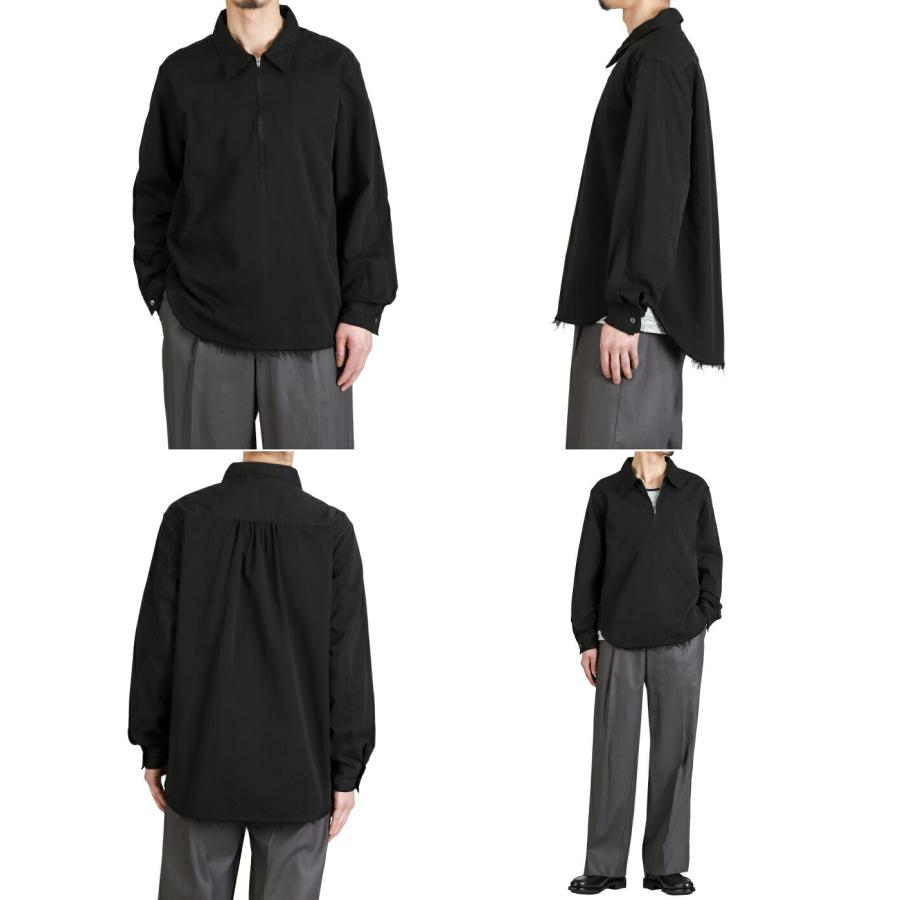 PORT BY ARK PORT BY ARK / ポートバイアーク ： Pullover Zip Shirt