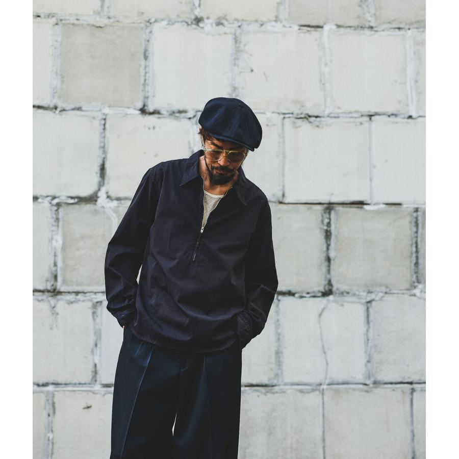 PORT BY ARK Wool S/S T-Shirt ブラック サイズ2 PORT BY ARK PORT BY ARK / ポートバイアーク ： Pullover Zip Shirt