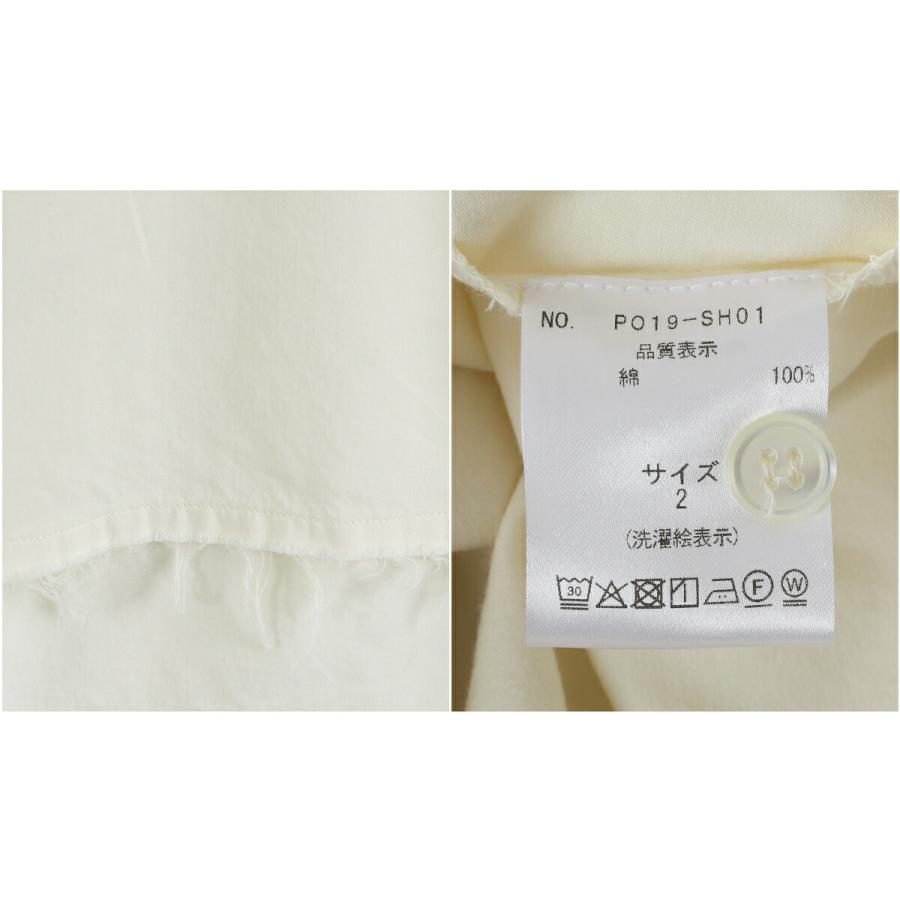 PORT BY ARK PORT BY ARK / ポートバイアーク ： Pullover Zip Shirt