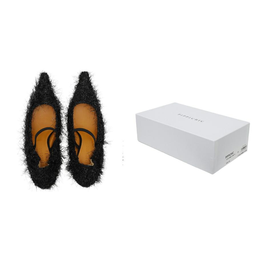 PIPPICHIC】crystal fringe ミュール 38