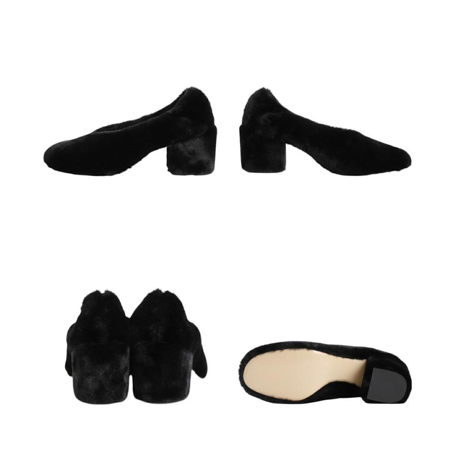 PIPPI CHIC ブラックパンプス 新品未使用 25センチ PIPPICHIC バレエシューズ パンプス 「PIPPICHIC/ピッピシック