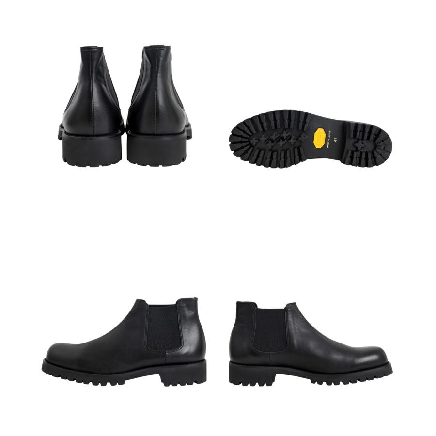 PADRONE / パドローネ ： SIDE GORE BOOTS (WATER PROOF LEATHER) ： PU8054-1130-23Aの画像