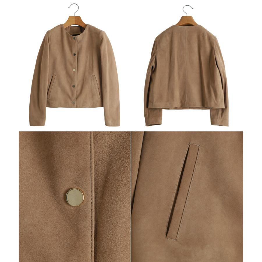 CINQUANTA / チンクワンタ ： NO COLAR 5 METAL BUTTON JACKET ： Q-572-VI50-6005の画像