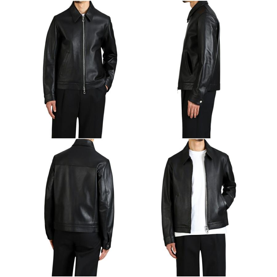 CINQUANTA（チンクワンタ） ： REGULAR COLLAR ZIP BLOUSON NAPPA