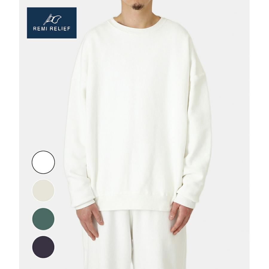mimi REMI RElLIEFレミレリーフNAVYロンTLONG REMI RELIEF(レミレリーフ) 別注20/-天竺ロンT（US NAVY）ペイント