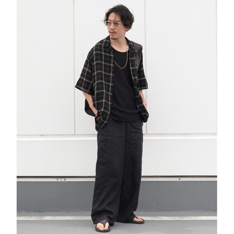 REMI RELIEF NAVY LABEL / レミレリーフ ネイビーレーベル ： レーヨン