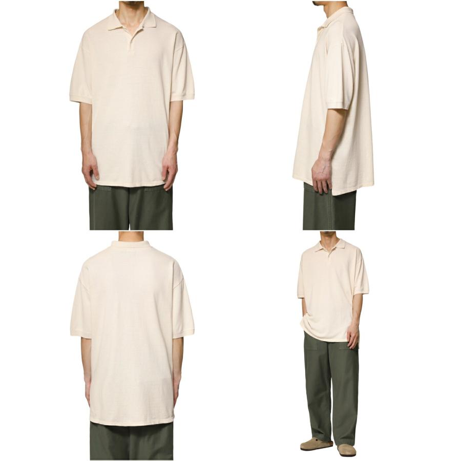 REMI RELIEF ポロシャツ REMI RELIEF NAVY LABEL / レミレリーフ ネイビーレーベル ： 鹿の子