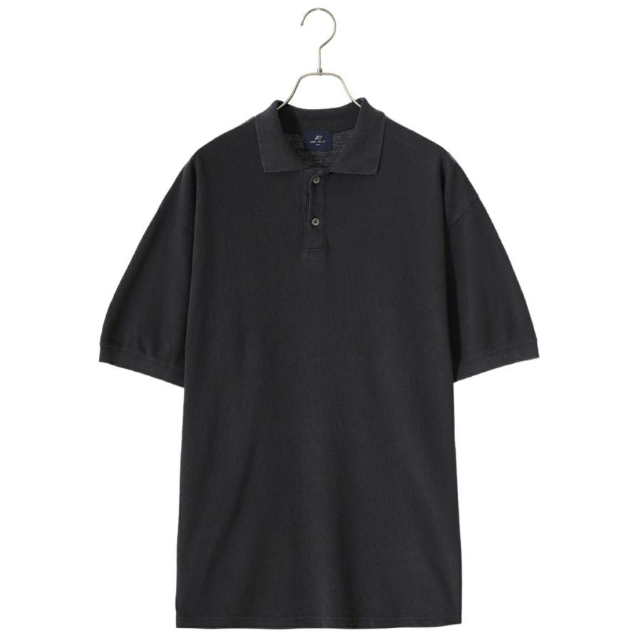 REMI RELIEF ポロシャツ REMI RELIEF NAVY LABEL / レミレリーフ ネイビーレーベル ： 鹿の子