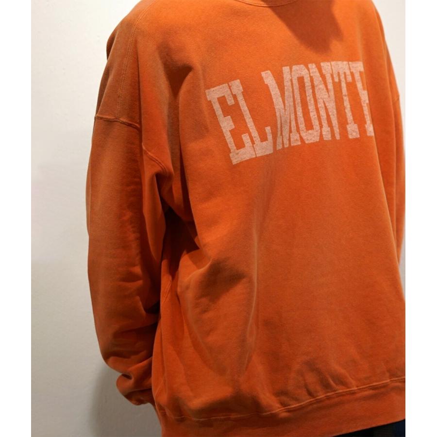 REMI RELIEF（レミ レリーフ） ： 別注 加工裏毛クルー(EL MONTE