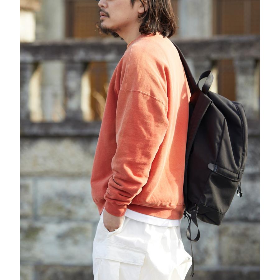 REMI RELIEF（レミ レリーフ） ： 別注 加工裏毛クルー(EL MONTE