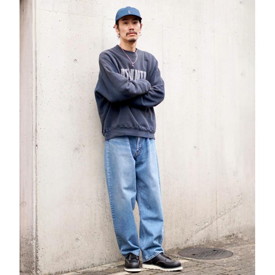 REMI RELIEF（レミ レリーフ） ： 別注 加工裏毛クルー(ATLANTA