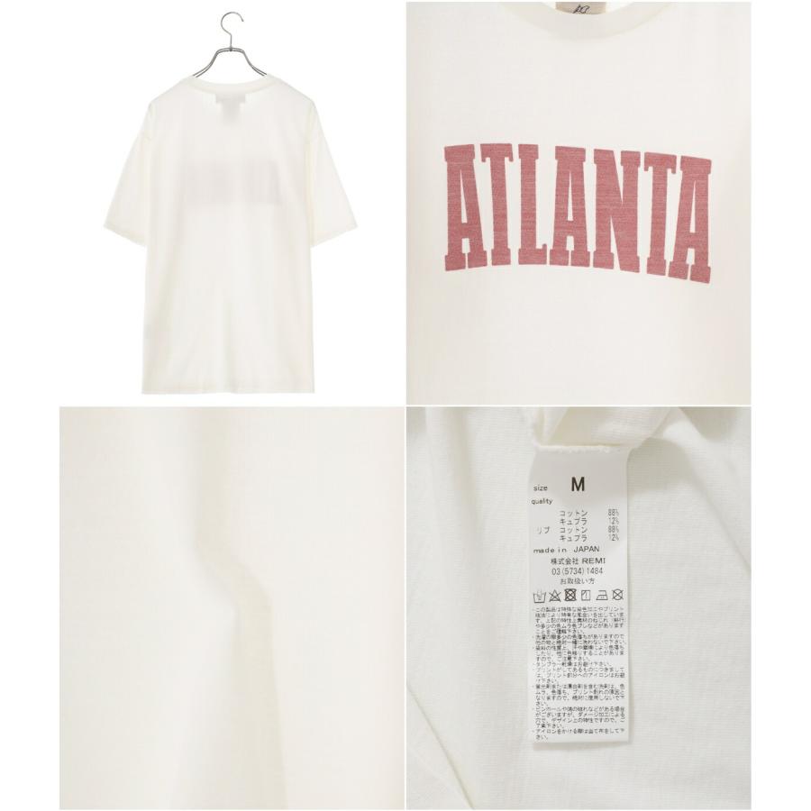 L'Appartement/REMI RELIEF/LA.CAL Tシャツ/M REMI RELIEF（レミ レリーフ） ： 別注 コットンキュプラT（ATLANTA