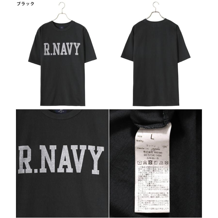 REMI RELIEF NAVY LABEL / レミレリーフ ネイビーレーベル ： 16/-天竺