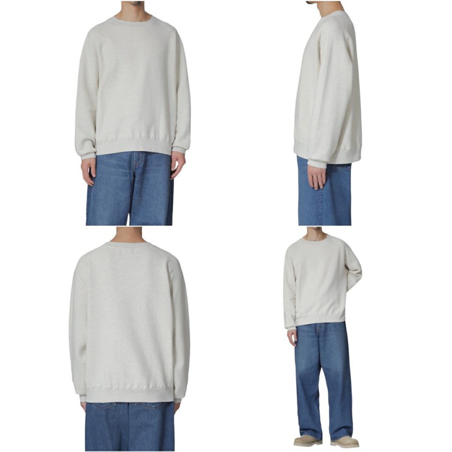美品 REMI RELIEF NAVY LABEL 起毛 裏毛 クルー L REMI RELIEF NAVY LABEL / レミレリーフ ネイビーレーベル ： 起毛裏毛