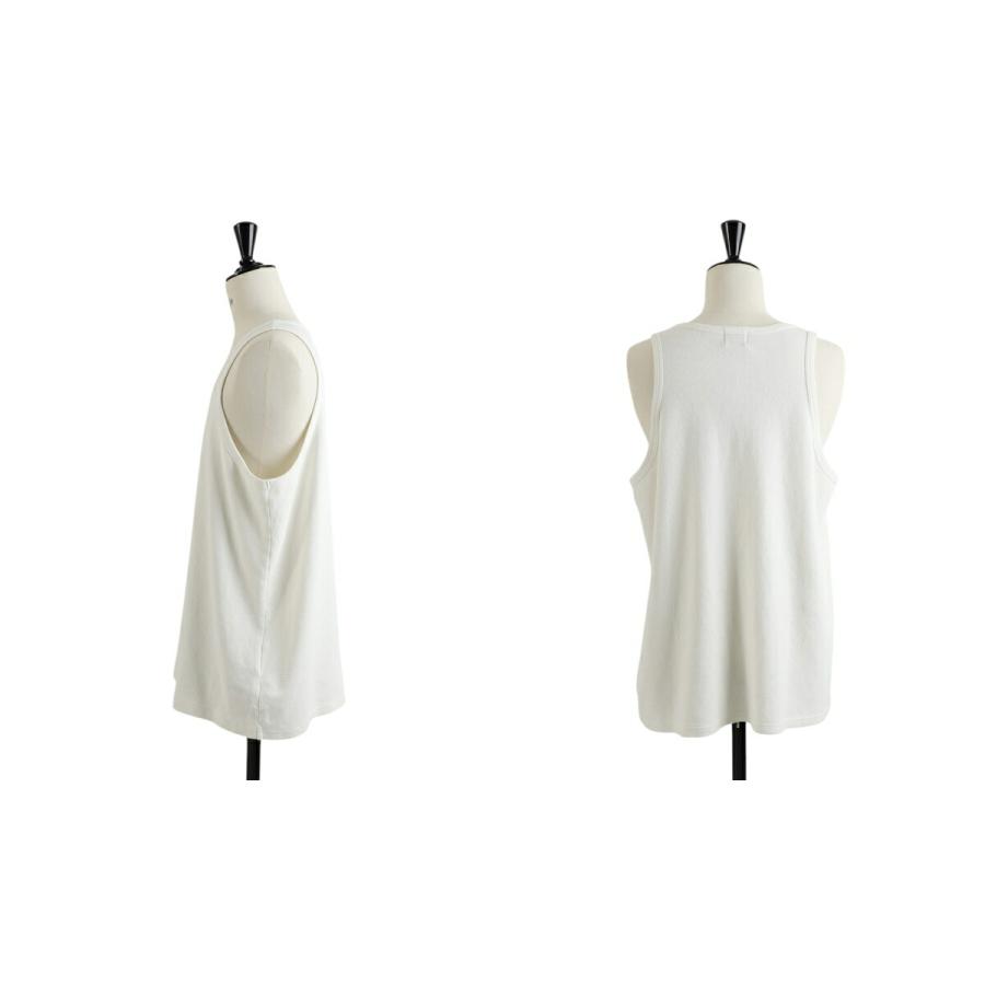 REMI RELIEF NAVY LABEL / レミレリーフ ネイビーレーベル ： Wタックタンク / 全3色 ： RN28369270AK[コンパクト]_16