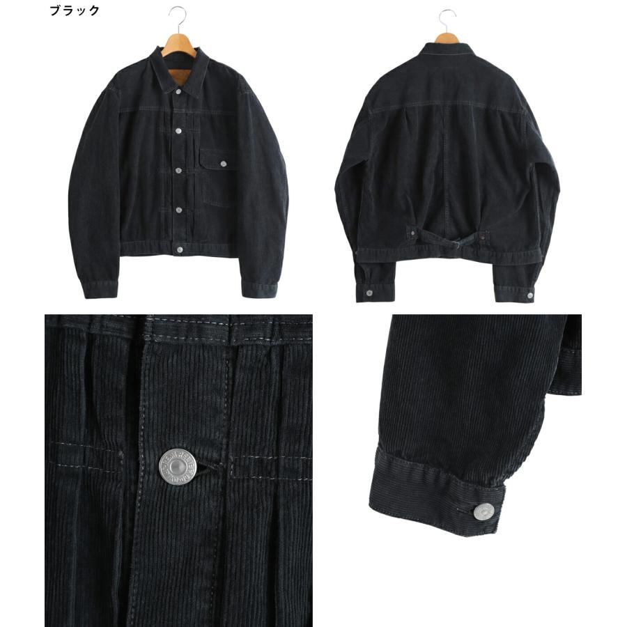 REMI RELIEF ポリエステル素材コーデュロイ セットアップ XL REMI RELIEF（レミ レリーフ） ： 14Wコーデュロイ 1st JKT / 全2色
