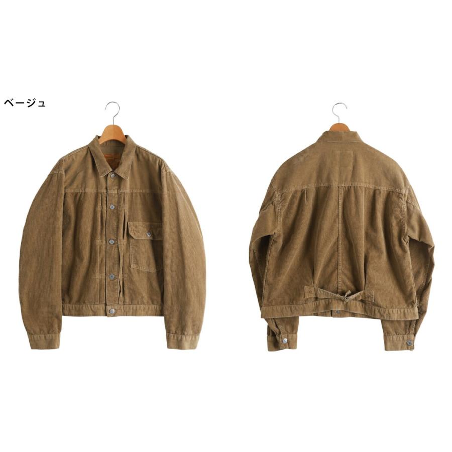 REMI RELIEF（レミ レリーフ） ： 14Wコーデュロイ 1st JKT / 全2色