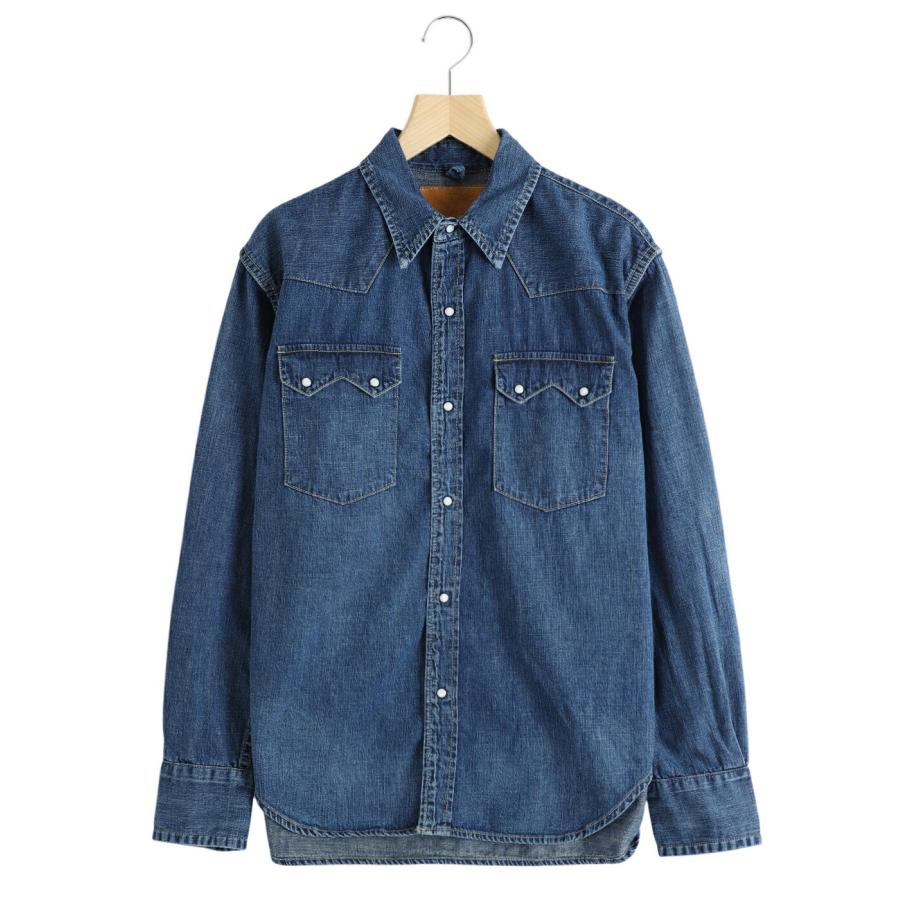 REMI RELIEF（レミ レリーフ） ： 8.5oz DENIM WESTERNSHIRT(ノコギリ