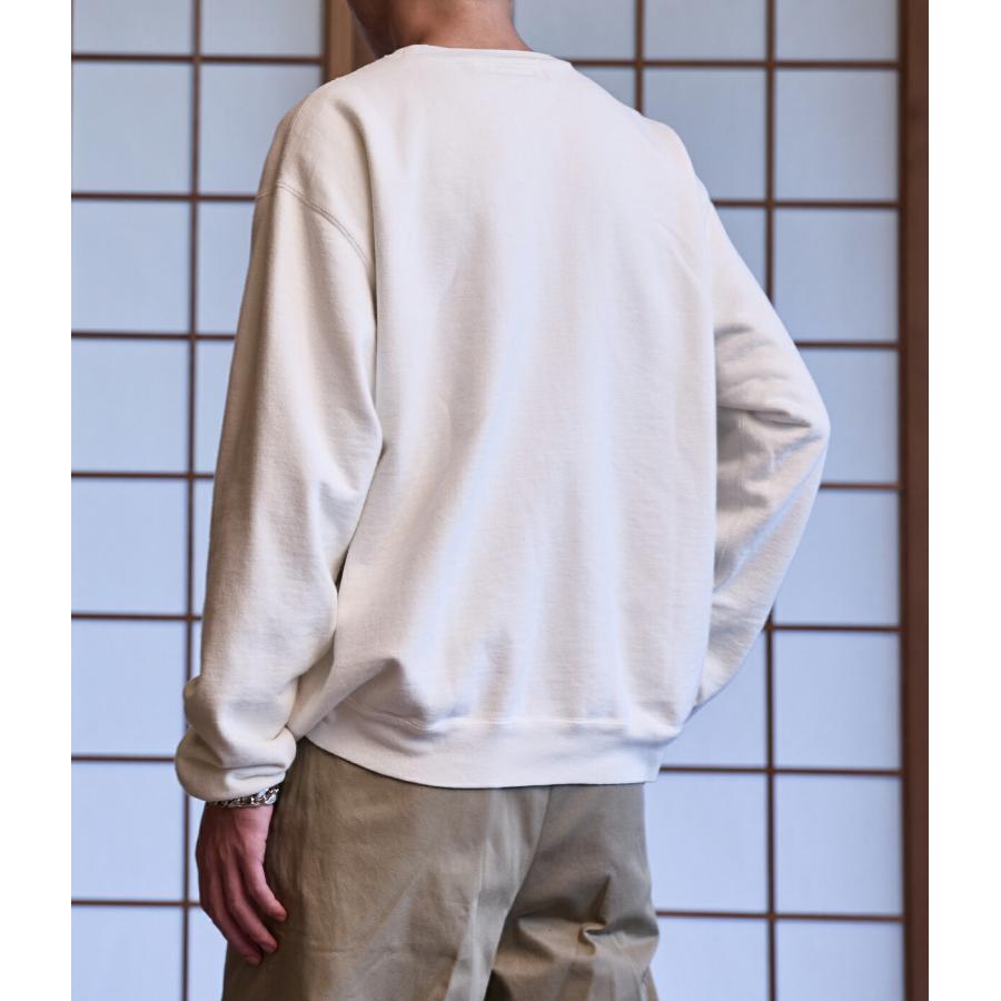 REMI RELIEF（レミ レリーフ） ： 別注 SP加工裏毛クルー(NEW PORT