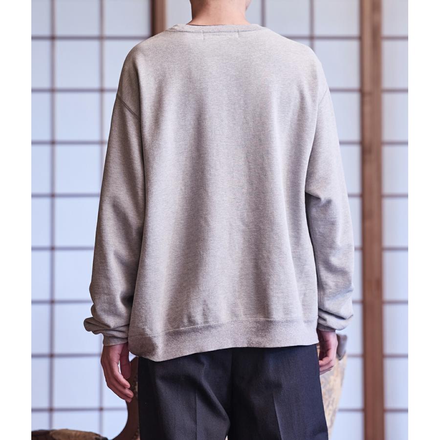 REMI RELIEF（レミ レリーフ） ： 別注 SP加工裏毛クルー(MINNESOTA