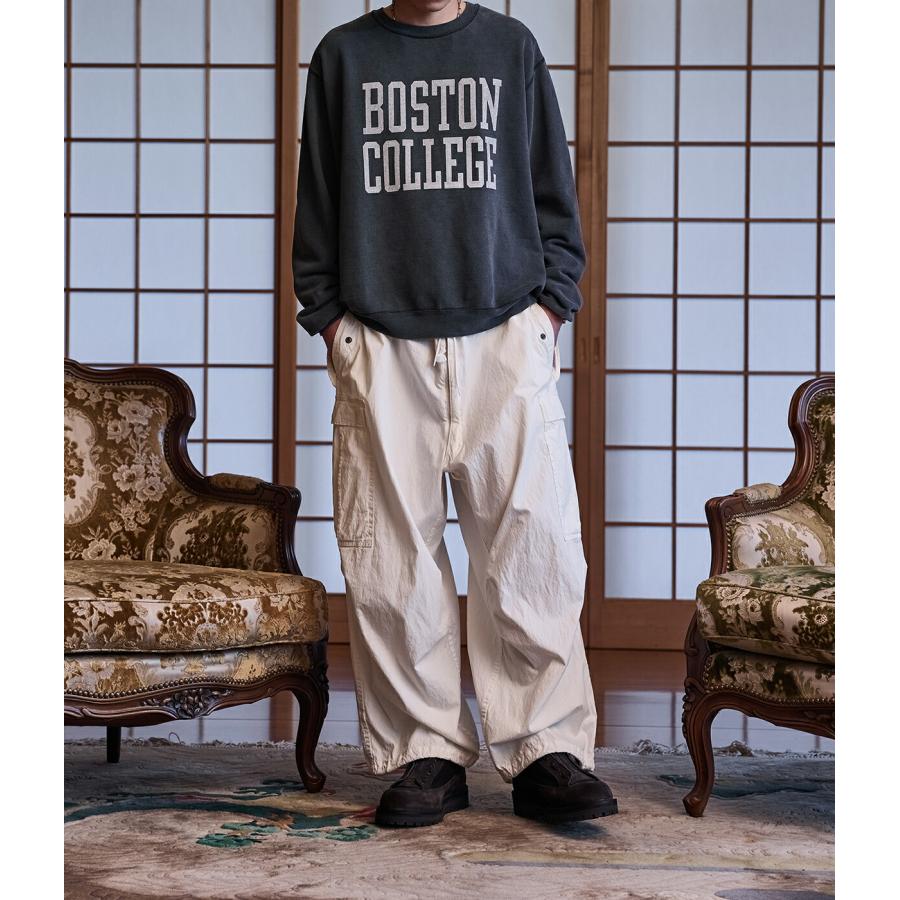 REMI RELIEF（レミ レリーフ） ： 別注 SP加工裏毛クルー(BOSTON