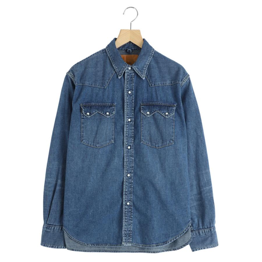 REMI RELIEF（レミ レリーフ） ： 8.5oz DENIM WESTERNSHIRT(ノコギリ