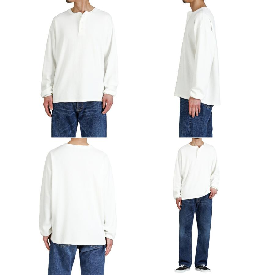 L'Appartement REMIRELIEF ヘンリーネックT 新品未使用 REMI RELIEF（レミ レリーフ） 別注 メランジ天竺 半袖 ヘンリーネック