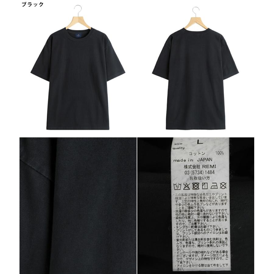 REMI RELIEF NAVY LABEL / レミレリーフ ネイビーレーベル ： 16/-天竺