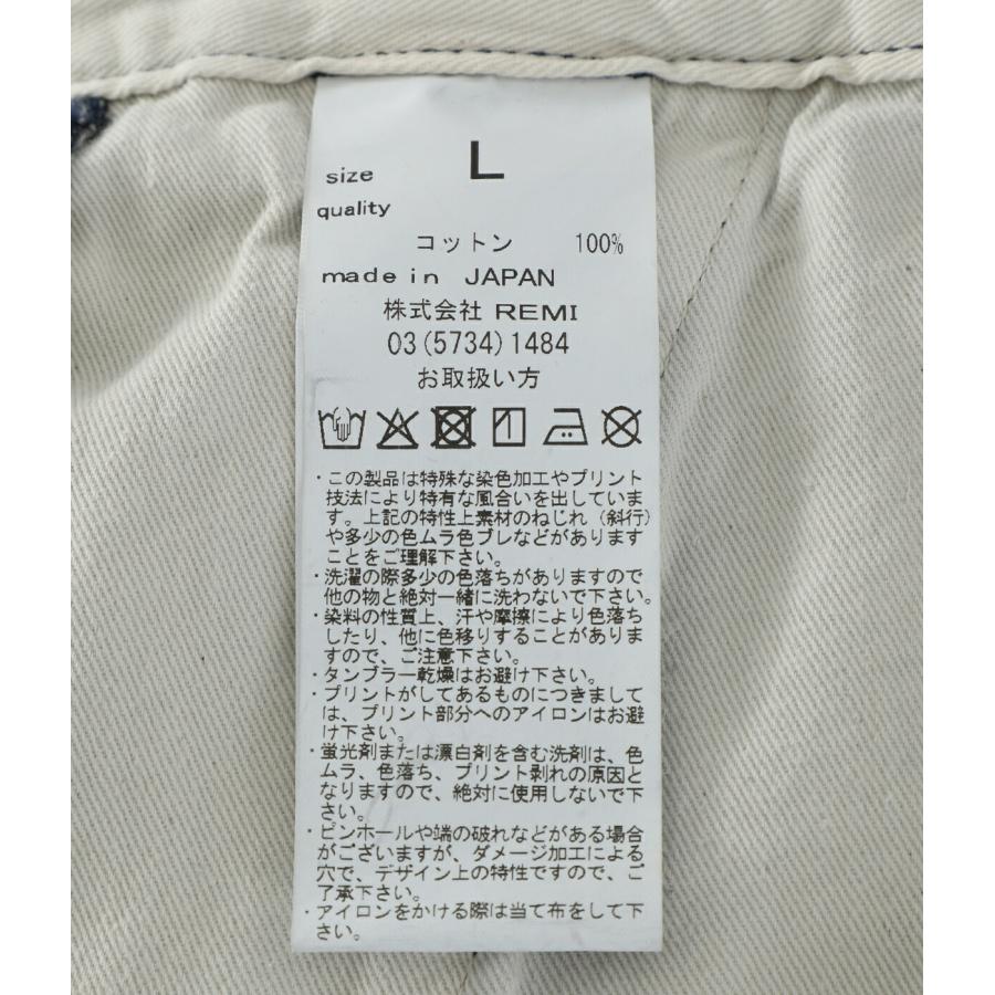 REMI RELIEF NAVY LABEL / レミレリーフ ネイビーレーベル ： 50チノ / 全2色 ： RN30389301AKの画像