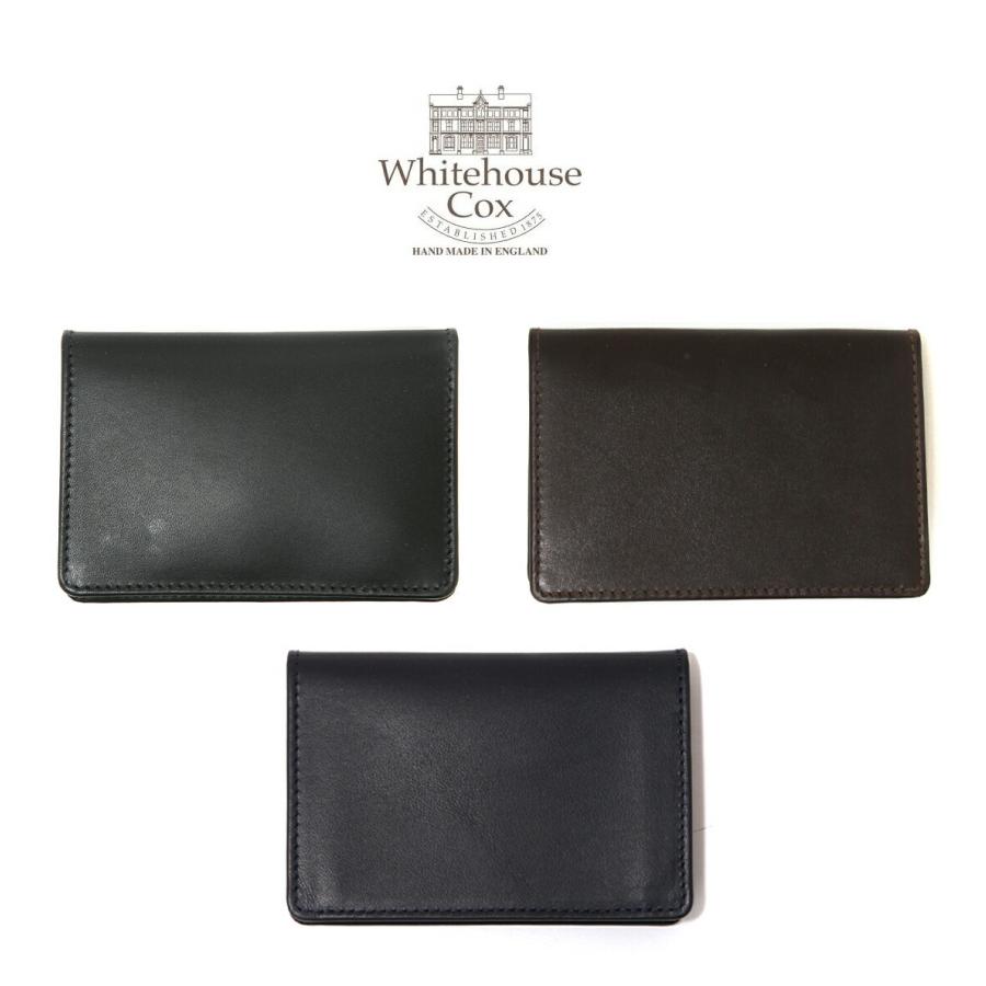Whitehouse Cox（ホワイトハウスコックス） ： NAME CARD CASE DERBY
