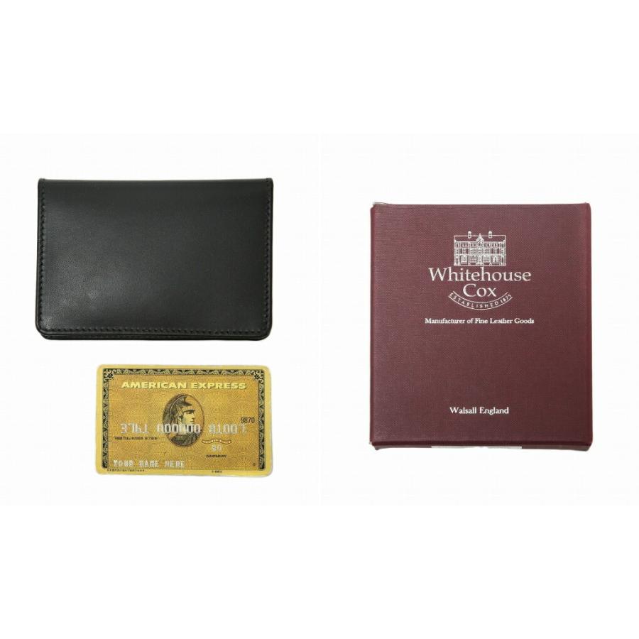 Whitehouse Cox（ホワイトハウスコックス） ： NAME CARD CASE DERBY