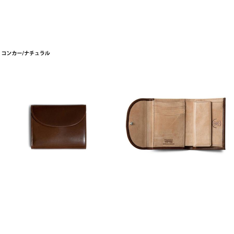 BEORMA LEATHER COMPANY / ベオーマレザーカンパニー ： 3 FOLD WALLET (VINTAGE BRIDLE) / 全3色 ： S0007-VBの画像