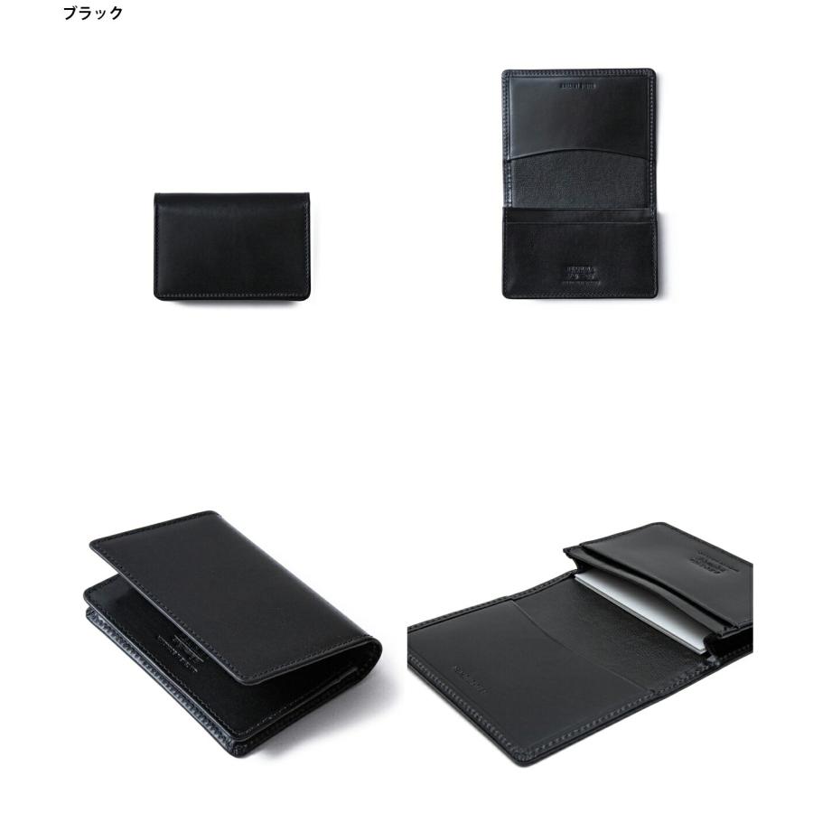 BEORMA LEATHER COMPANY / ベオーマレザーカンパニー ： BRIDLE LEATHER TURNED EDGE GUSSETED CARD / 全2色 ： S0039_3