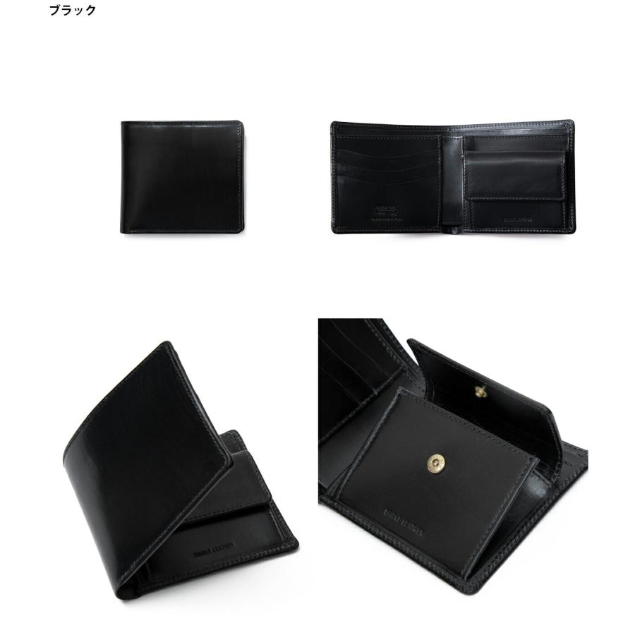 BEORMA LEATHER COMPANY / ベオーマレザーカンパニー ： BRIDLE LEATHER TURNED EDGE COIN POCKET NOTECASE / 全2色 ： S0040 | BEORMA LEATHER COMPANY | 03