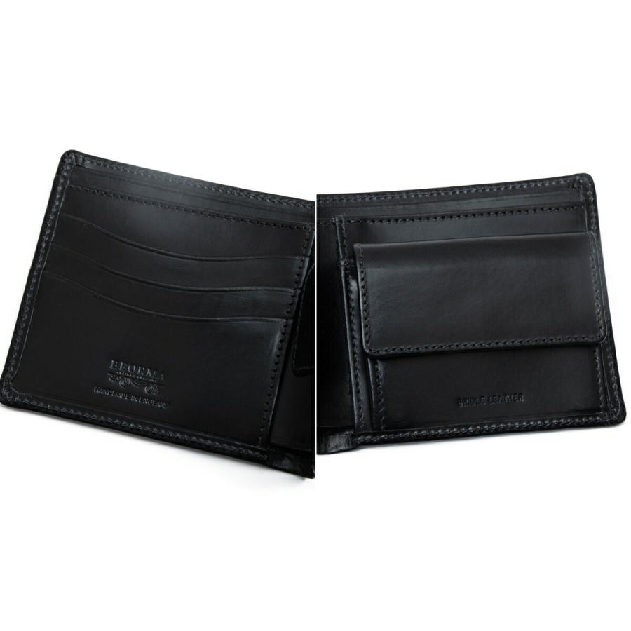 BEORMA LEATHER COMPANY / ベオーマレザーカンパニー ： BRIDLE LEATHER TURNED EDGE COIN POCKET NOTECASE / 全2色 ： S0040 | BEORMA LEATHER COMPANY | 04