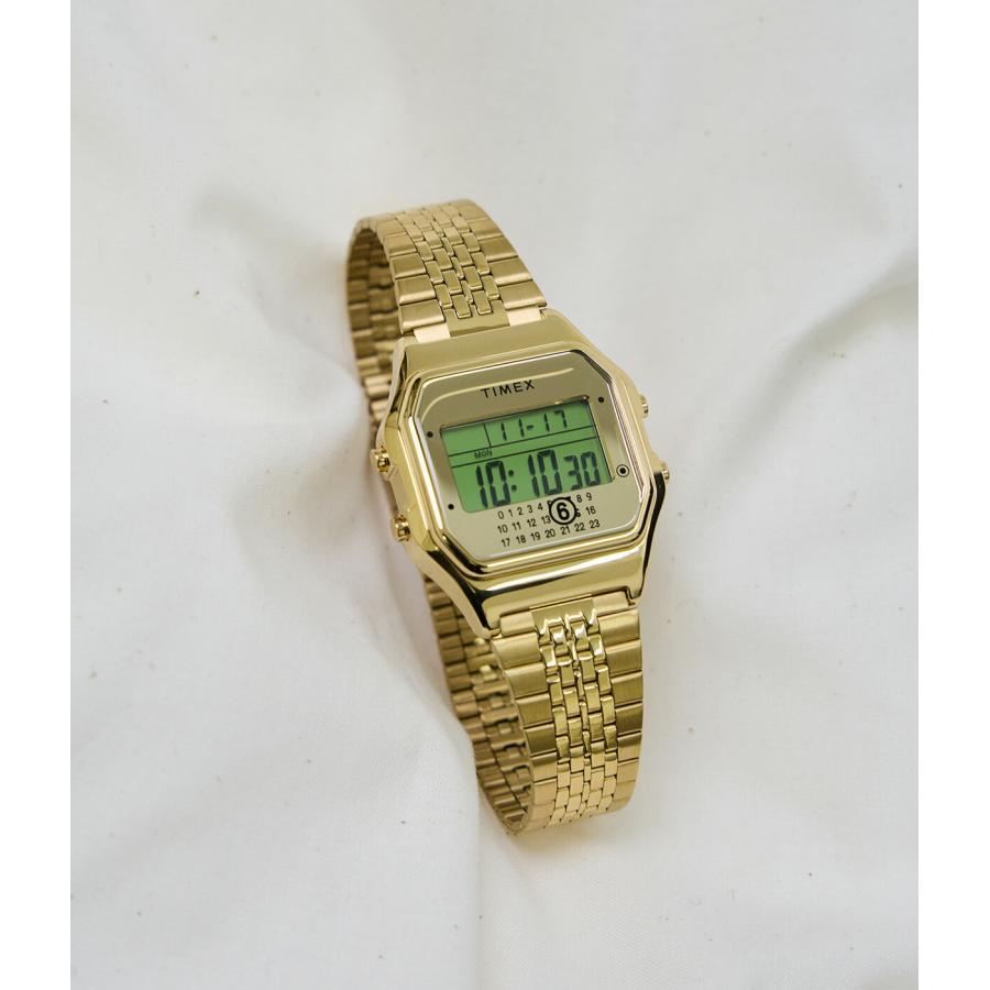 MM6 TIMEX ゴールド腕時計 S33YW0002 M10062 MM6 Maison Margiela / エムエムシックス メゾンマルジェラ ： Timex x