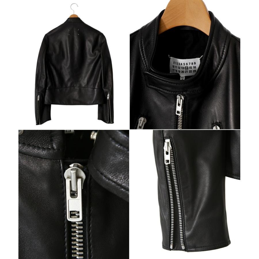 Maison Margiela / メゾン マルジェラ : 5-ZIP LEATHER JACKET Maison Margiela / メゾン マルジェラ : 5-ZIP LEATHER JACKET