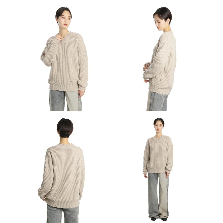 MM6 Maison Margiela / エムエムシックス メゾンマルジェラ ： V-neck ： S52HN0011-M13138の画像