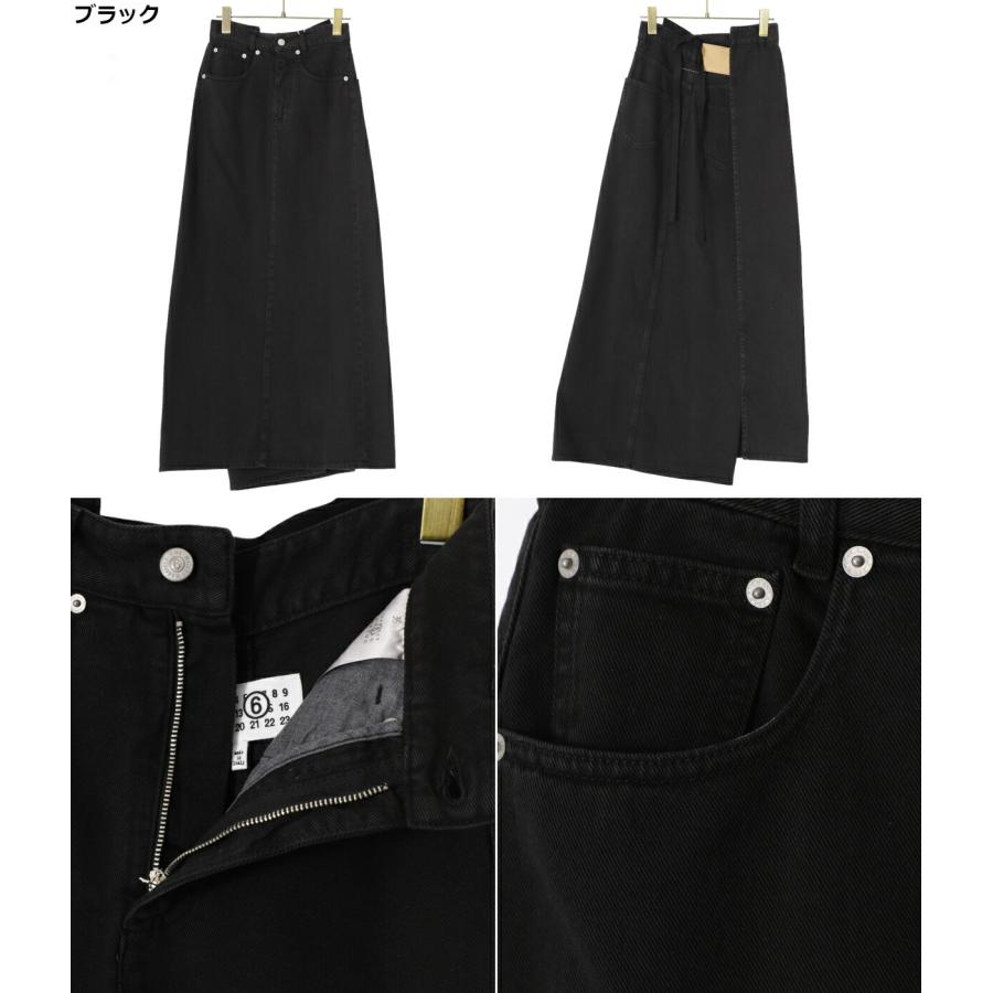 ＼6/2(火)12:00迄！P10倍！／MM6 Maison Margiela ： Long Skirt ： S62MI0016-S30653の画像