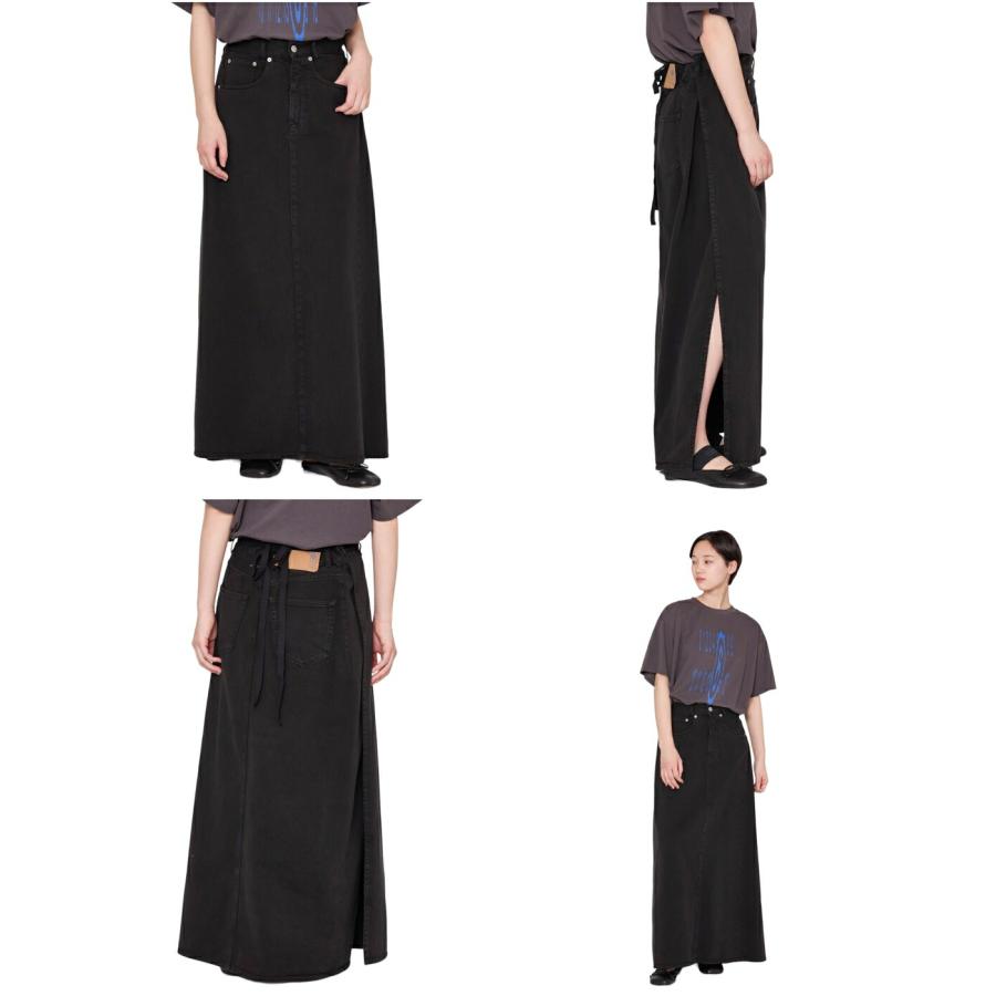 ＼6/2(火)12:00迄！P10倍！／MM6 Maison Margiela ： Long Skirt ： S62MI0016-S30653の画像
