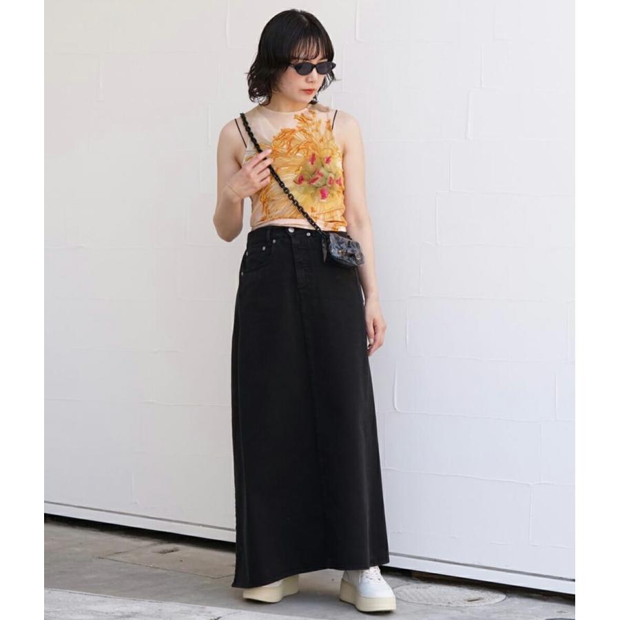 ＼6/2(火)12:00迄！P10倍！／MM6 Maison Margiela ： Long Skirt ： S62MI0016-S30653の画像