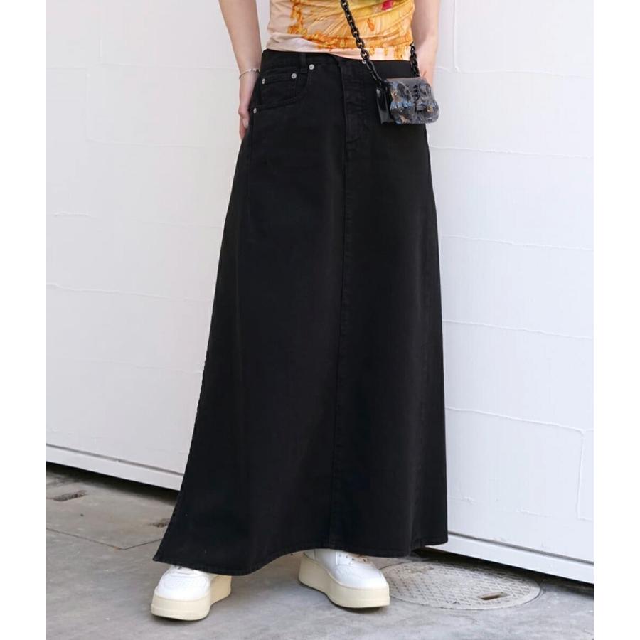 ＼6/2(火)12:00迄！P10倍！／MM6 Maison Margiela ： Long Skirt ： S62MI0016-S30653の画像